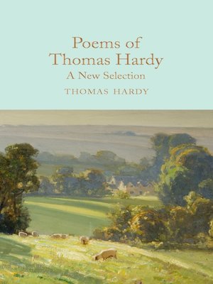 cover image of Poems of Thomas Hardy